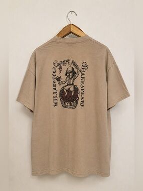 Vintage William Shakespeare Theater Winery Heavyweight Graphic Tee Size 2X